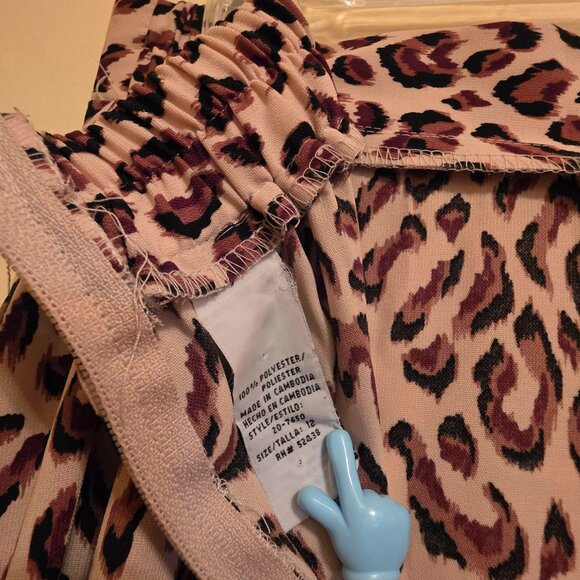 Animal Print Midi Skirt 12 - Picture 4 of 4